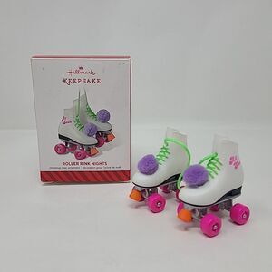 Hallmark 2014 ROLLER RINK NIGHTS: Roller Skate Ornament Christmas